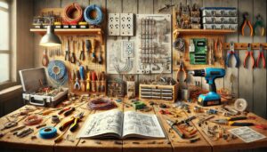 自分でDIYsる人の道具類、作業部屋